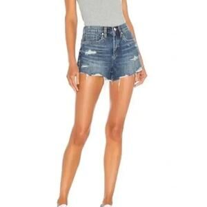 Blank NYC The Barrow Vintage High Rise Shorts 100% Cotton Size 29 NWOT